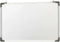 vidaXL Whiteboard magnetisch 50x35 cm staal wit