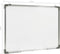 vidaXL Whiteboard magnetisch 70x50 cm staal wit