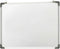 vidaXL Whiteboard magnetisch 70x50 cm staal wit