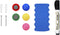 vidaXL Whiteboard magnetisch 90x60 cm staal wit