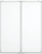 vidaXL Whiteboard magnetisch inklapbaar 80x100x1,7 cm aluminium