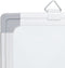 vidaXL Whiteboard magnetisch inklapbaar 80x100x1,7 cm aluminium
