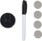 vidaXL Whiteboard voor aan de wand magnetisch 60x20 cm glas
