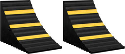vidaXL Wielblokken 2 st 29x16x19 cm rubber