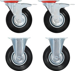 vidaXL - Wielen - 4 - st - 125 - mm