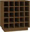 vidaXL - Wijnkast - 55,5x34x61 - cm - massief - grenenhout - honingbruin