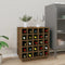 vidaXL - Wijnkast - 55,5x34x61 - cm - massief - grenenhout - honingbruin