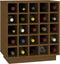 vidaXL - Wijnkast - 55,5x34x61 - cm - massief - grenenhout - honingbruin