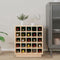 vidaXL - Wijnkast - 55,5x34x61 - cm - massief - grenenhout