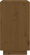 vidaXL - Wijnkast - 55,5x34x61 - cm - massief - grenenhout - honingbruin