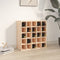 vidaXL - Wijnkast - 56x25x56 - cm - massief - grenenhout