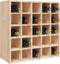 vidaXL - Wijnkast - 56x25x56 - cm - massief - grenenhout