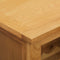 vidaXL - Wijnkast - 56x32x110 - cm - massief - eikenhout