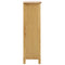 vidaXL - Wijnkast - 56x32x110 - cm - massief - eikenhout