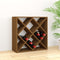 vidaXL - Wijnkast - 62x25x62 - cm - massief - grenenhout - honingbruin