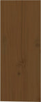 vidaXL - Wijnkast - 62x25x62 - cm - massief - grenenhout - honingbruin