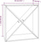 vidaXL - Wijnkast - 62x25x62 - cm - massief - grenenhout