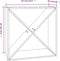 vidaXL - Wijnkast - 62x25x62 - cm - massief - grenenhout - wit