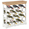 vidaXL - Wijnkast - 70x22,5x70,5 - cm - MDF - wit