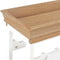 vidaXL - Wijnkast - 70x22,5x70,5 - cm - MDF - wit
