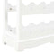 vidaXL - Wijnkast - 70x22,5x70,5 - cm - MDF - wit