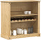 vidaXL - Wijnkast - Corona - 107,5x51x105,5 - cm - massief - grenenhout