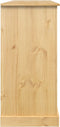 vidaXL - Wijnkast - Corona - 107,5x51x105,5 - cm - massief - grenenhout