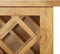 vidaXL - Wijnkast - voor - 11 - flessen - 80x32x80 - cm - massief - eikenhout