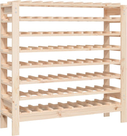 vidaXL - Wijnrek - 109,5x30x107,5 - cm - massief - grenenhout