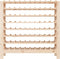 vidaXL - Wijnrek - 109,5x30x107,5 - cm - massief - grenenhout
