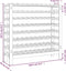 vidaXL - Wijnrek - 109,5x30x107,5 - cm - massief - grenenhout