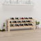 vidaXL - Wijnrek - 109,5x30x42 - cm - massief - grenenhout