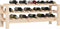 vidaXL - Wijnrek - 109,5x30x42 - cm - massief - grenenhout