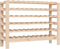 vidaXL - Wijnrek - 109,5x30x82 - cm - massief - grenenhout