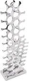 vidaXL - Wijnrek - 27 - flessen - zilverkleurig - aluminium