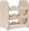 vidaXL - Wijnrek - 33x25x37 - cm - massief - grenenhout