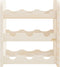 vidaXL - Wijnrek - 33x25x37 - cm - massief - grenenhout