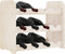 vidaXL - Wijnrek - 43x25x37 - cm - massief - grenenhout