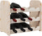 vidaXL - Wijnrek - 43x25x37 - cm - massief - grenenhout