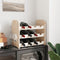vidaXL - Wijnrek - 43x25x37 - cm - massief - grenenhout