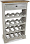 vidaXL - Wijnrek - 55x23x85 - cm - massief - mahoniehout