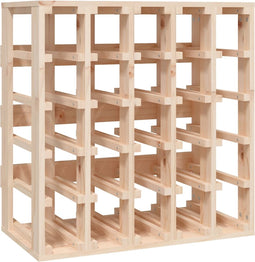 vidaXL - Wijnrek - 58,5x33x60,5 - cm - massief - grenenhout