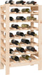 vidaXL - Wijnrek - 61,5x30x107,5 - cm - massief - grenenhout