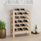 vidaXL - Wijnrek - 61,5x30x82 - cm - massief - grenenhout
