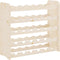 vidaXL - Wijnrek - 67,5x25x60 - cm - massief - grenenhout