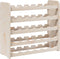 vidaXL - Wijnrek - 67,5x25x60 - cm - massief - grenenhout