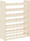vidaXL - Wijnrek - 67,5x25x87 - cm - massief - grenenhout