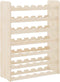 vidaXL - Wijnrek - 67,5x25x87 - cm - massief - grenenhout