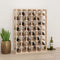 vidaXL - Wijnrek - 70x33x94 - cm - massief - grenenhout - bruin