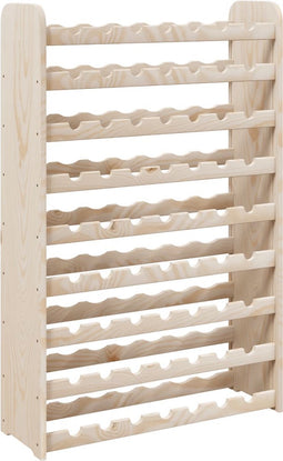 vidaXL - Wijnrek - 72,5x25x111,5 - cm - massief - grenenhout